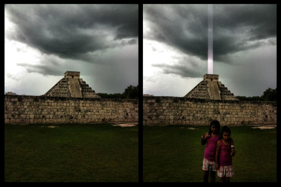 Pyramid of the (Moon  Teotihuacan  Mexico.